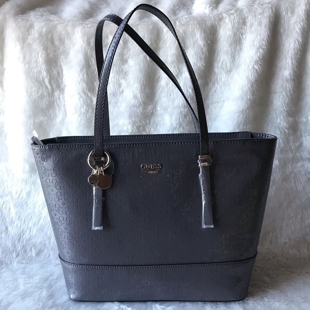Guess - Brand New Gray Tote Bag